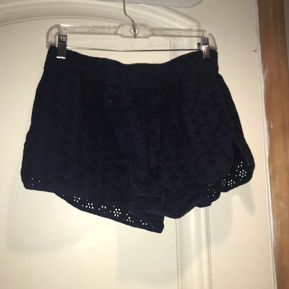 Blue shorts